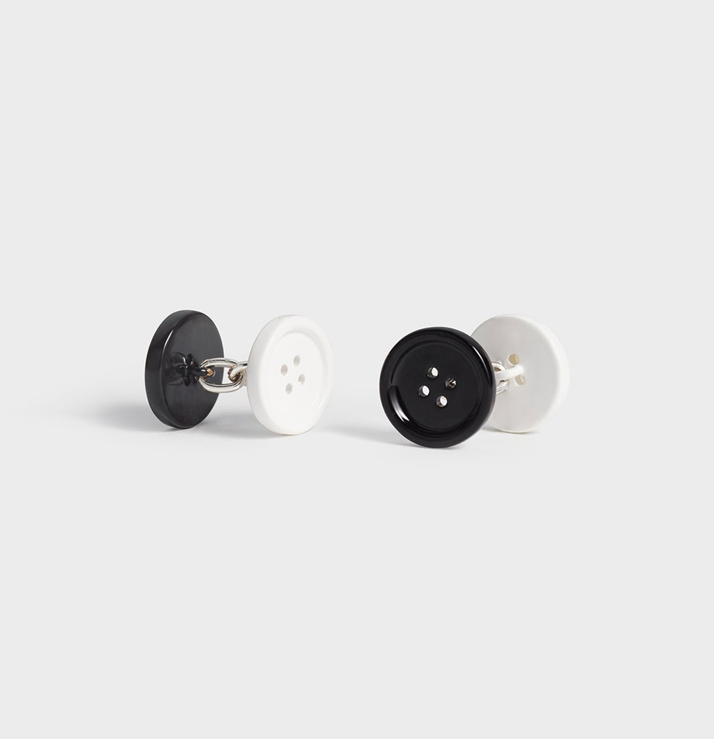 Black and White Cufflinks The Black Tux