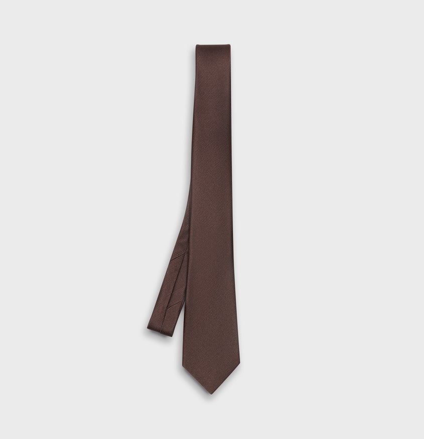 Chocolate Necktie | The Black Tux