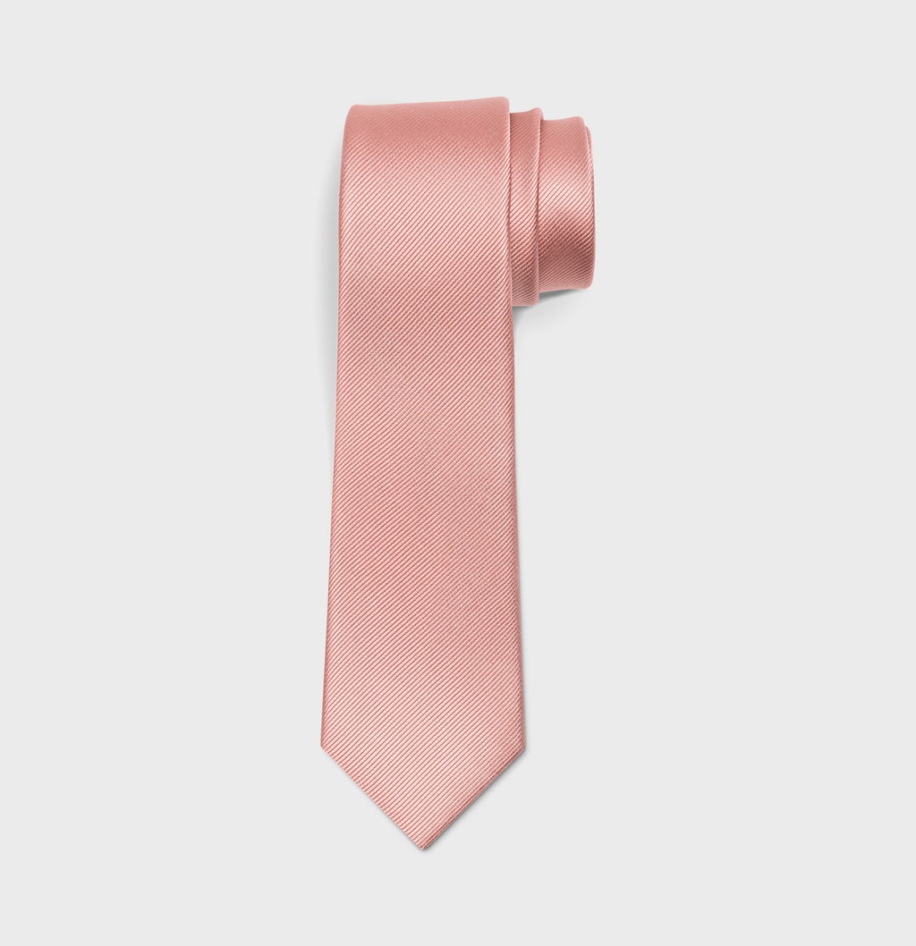 Dusty Rose Necktie | The Black Tux