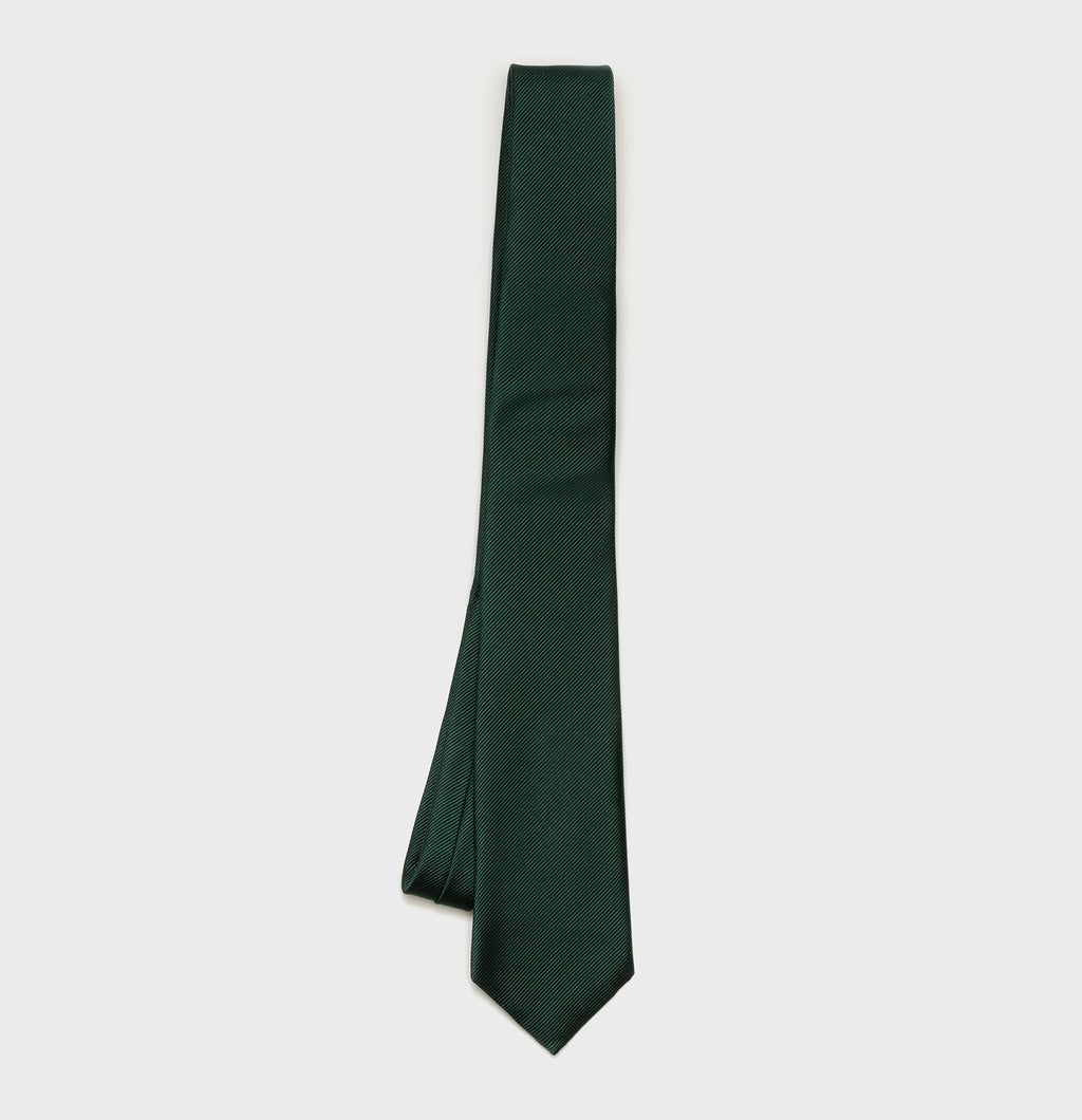 Juniper Silk Necktie | The Black Tux