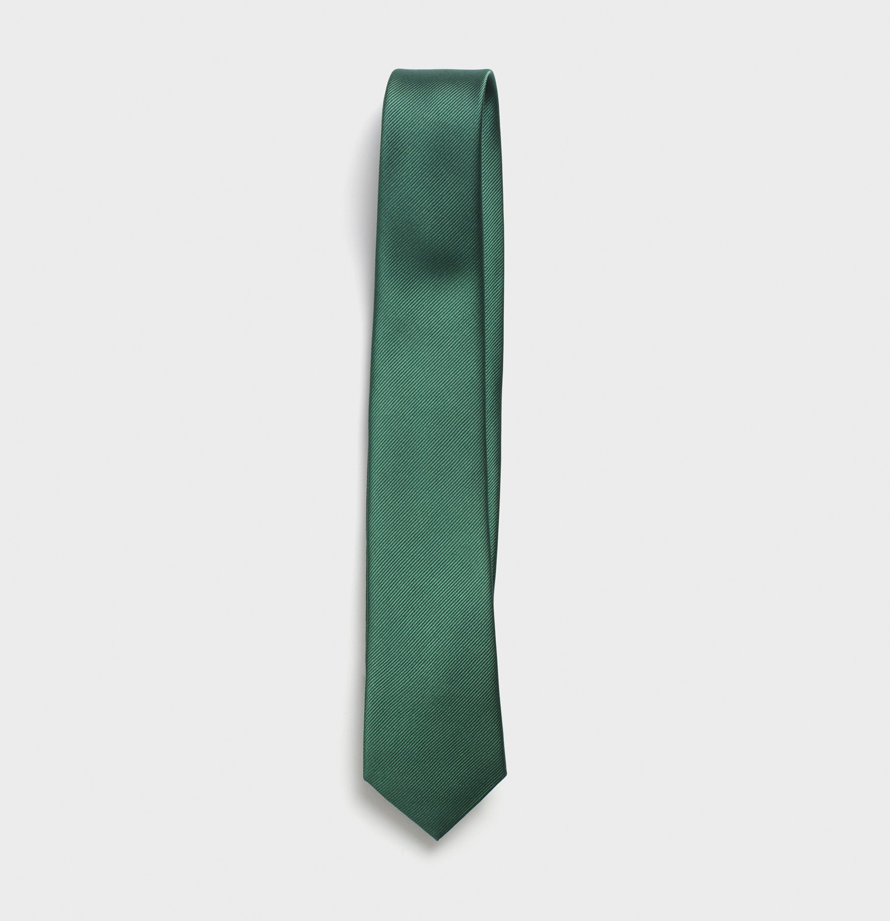 Olive Silk Necktie | The Black Tux