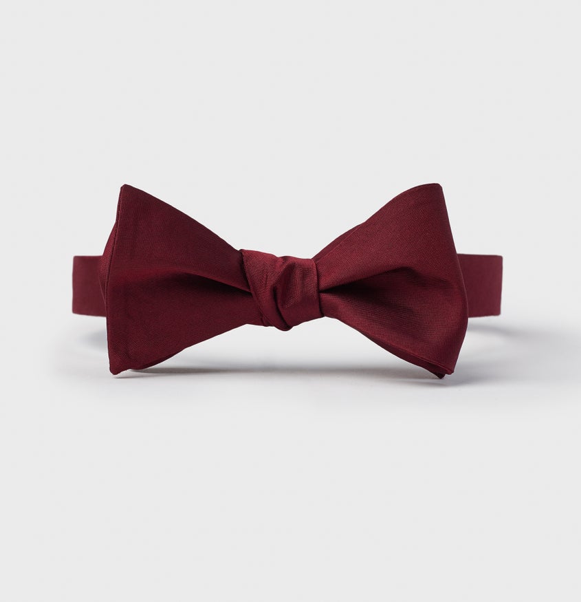 Wine Butterfly Bow Tie | The Black Tux