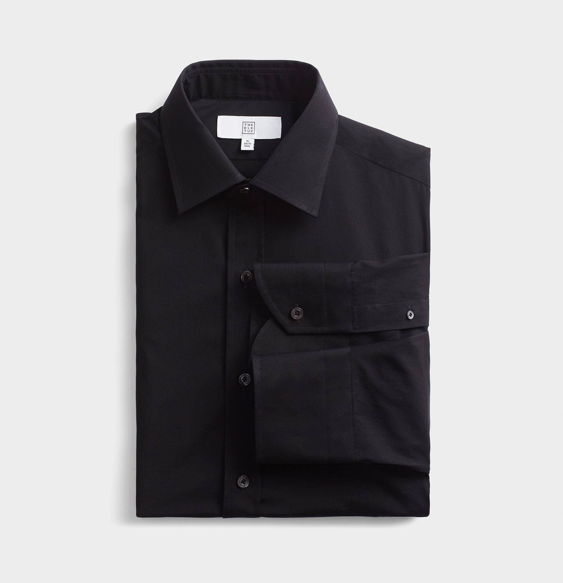 the black tux shirts
