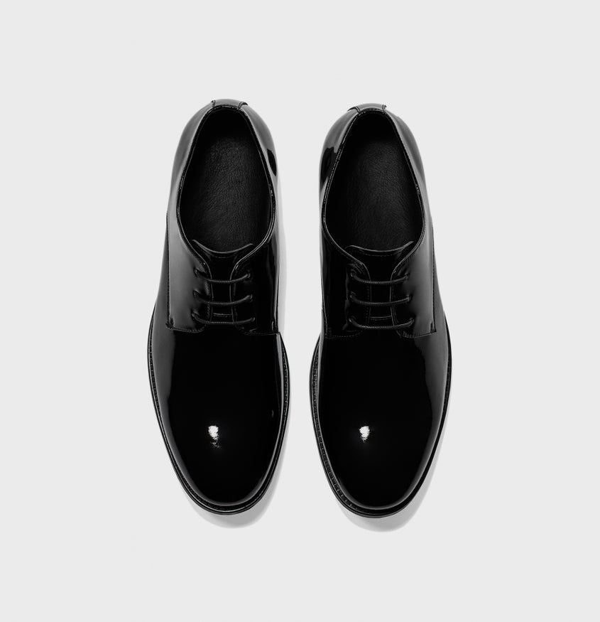 Black Patent Leather Shoes | The Black Tux
