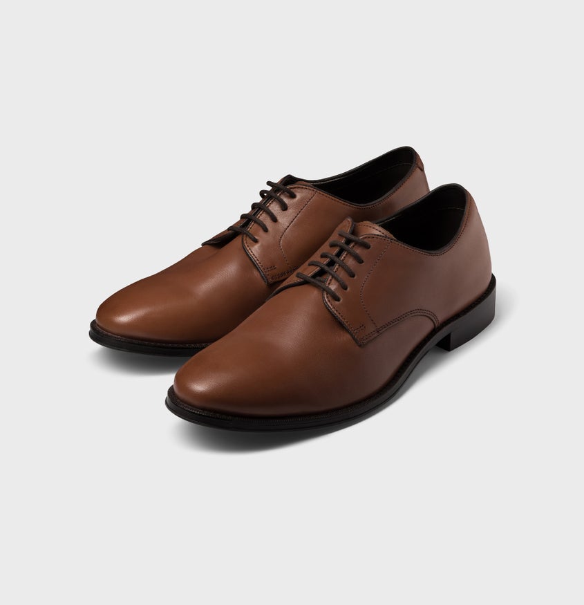 Klokje Maryanne Jones scheiden Brown Leather Shoes | The Black Tux