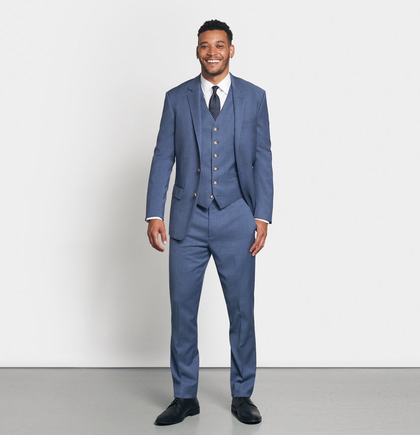 Marine Blue Suit | The Black Tux