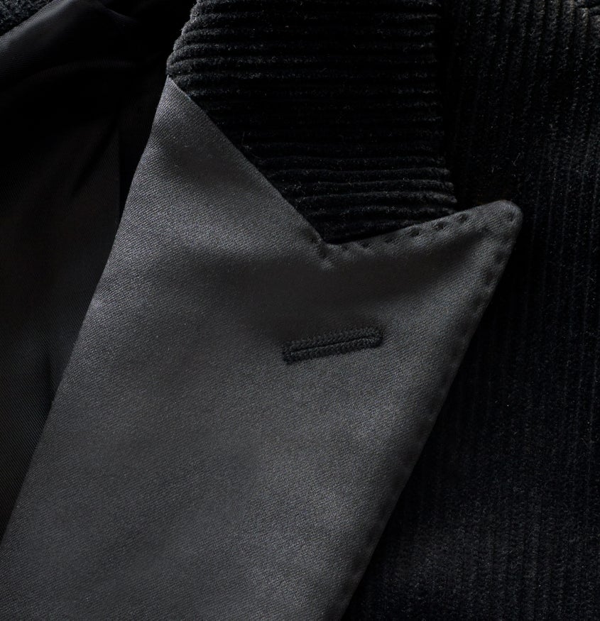 Black Corduroy Tuxedo | The Black Tux