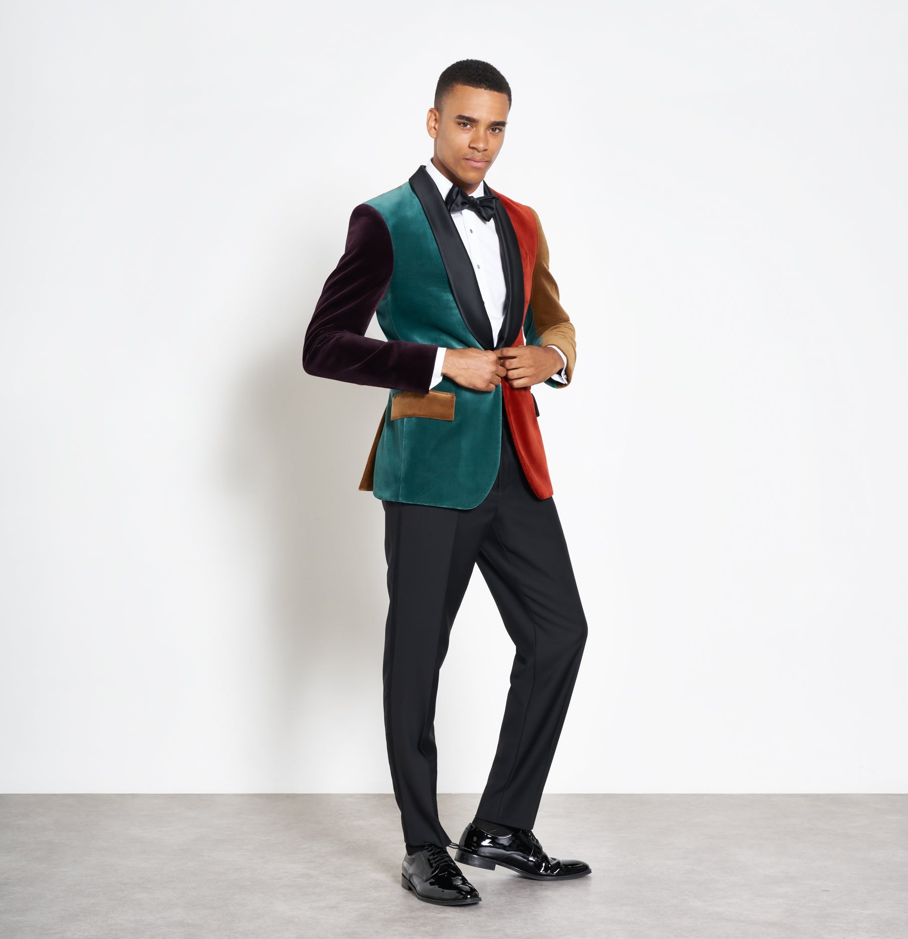 Velvet prom tux store