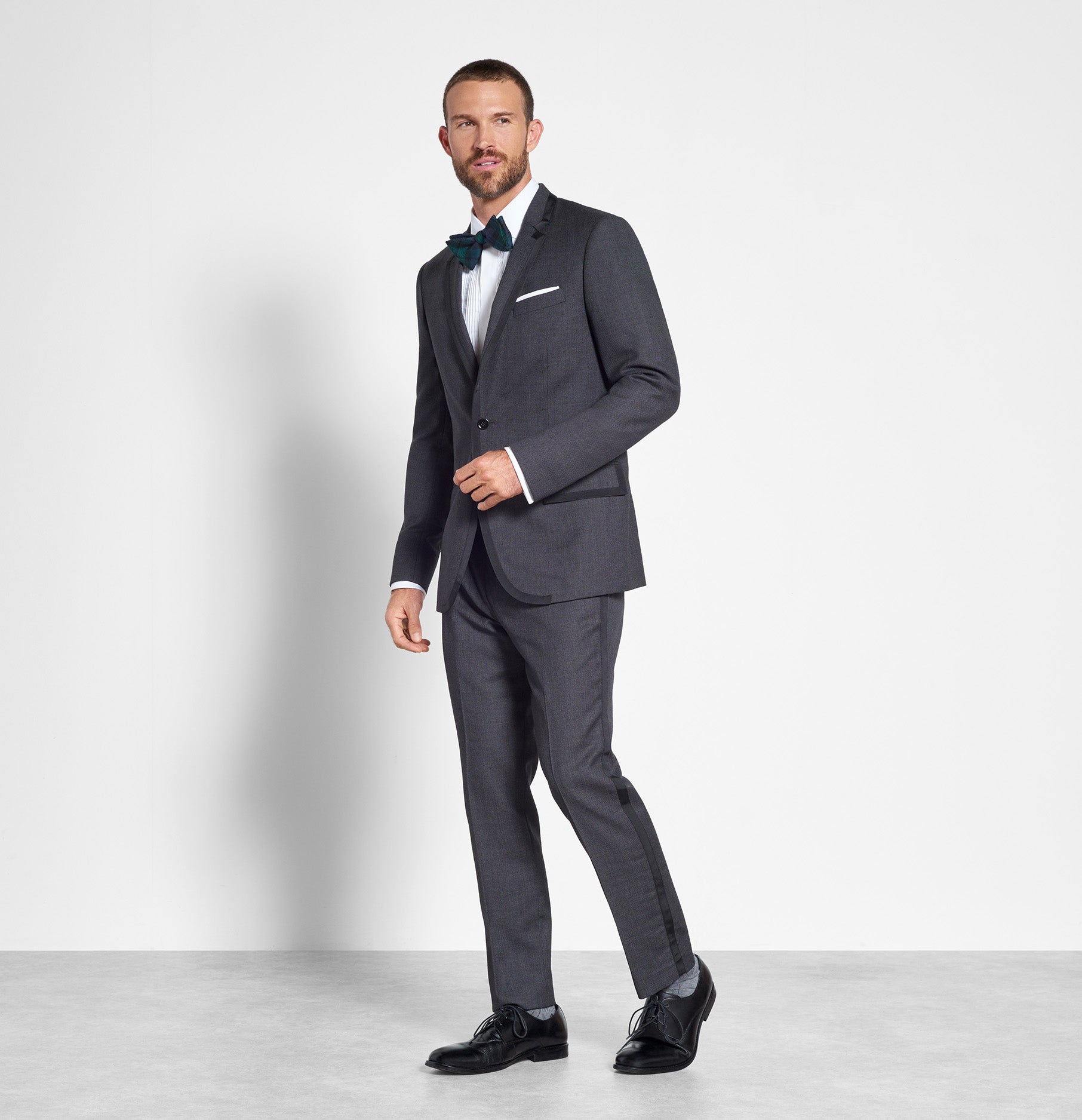 Grey Bound Tuxedo The Black Tux