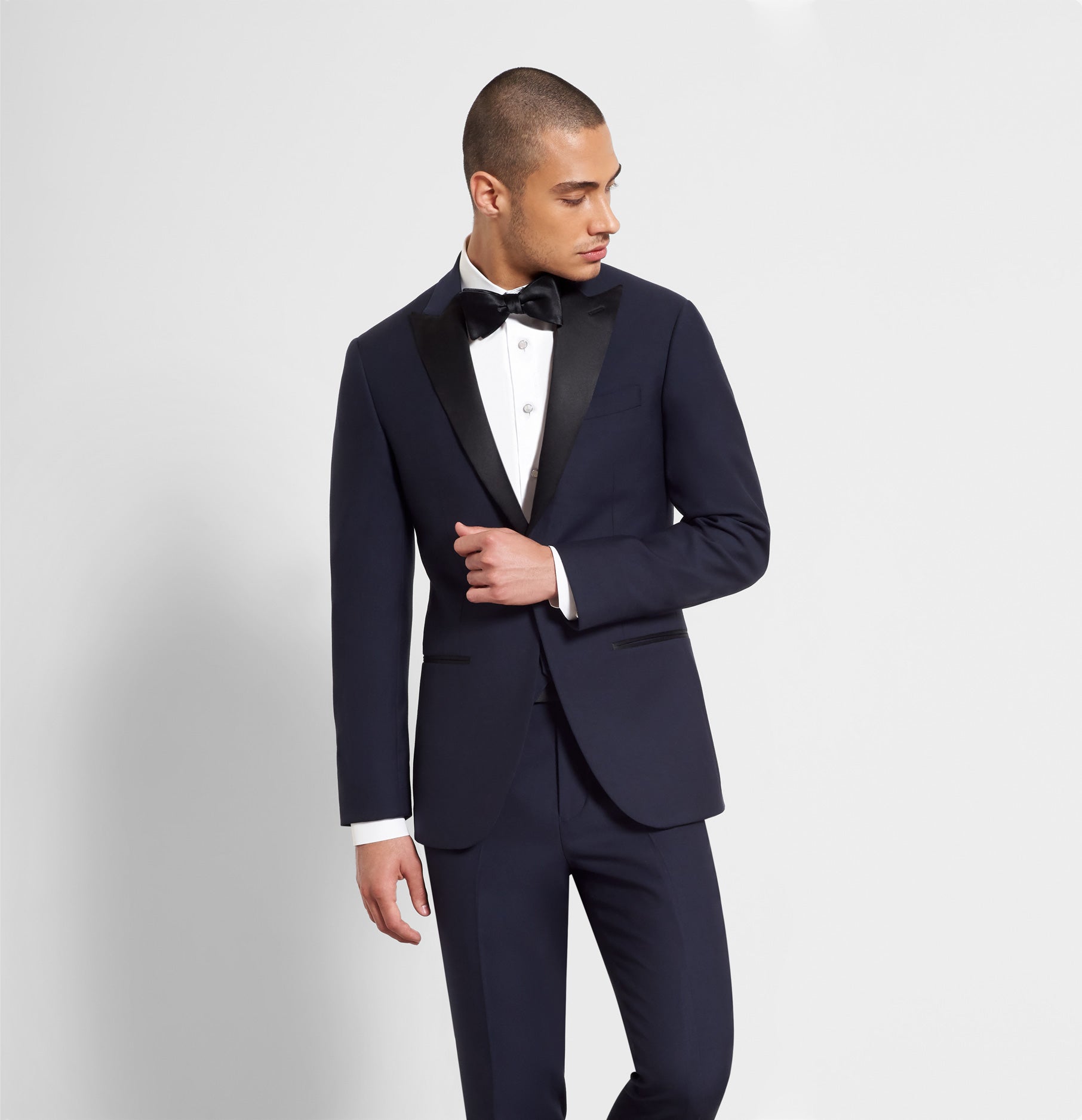 midnight blue trousers