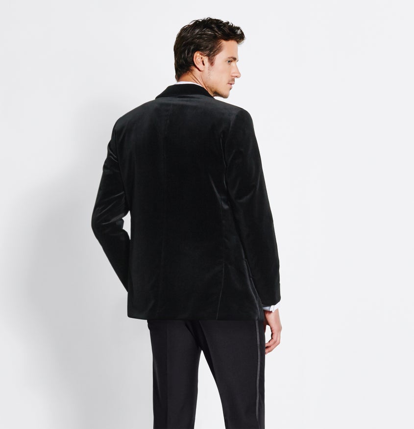 Velvet Jacket Tuxedo | The Black Tux