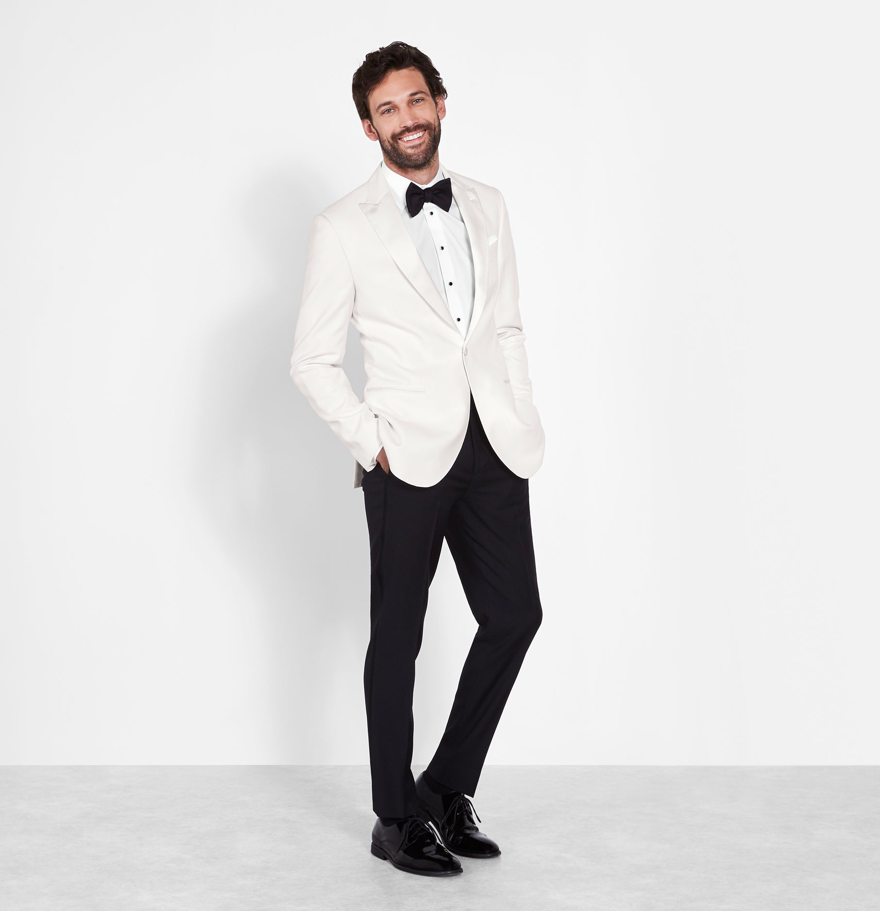 White Dinner Jacket Tuxedo | The Black Tux White Dinner Jacket Tuxedo | The Black Tux